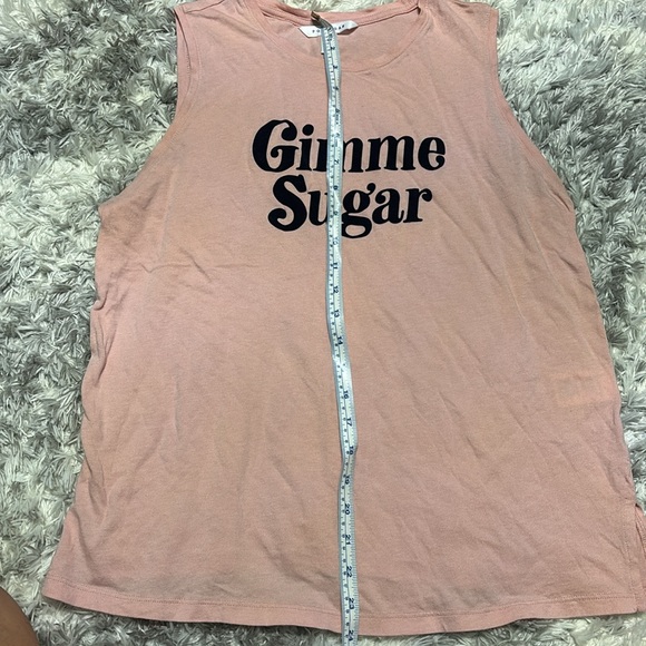 Popsugar Gimme Sugar Pink sleeveless top - Picture 5 of 5
